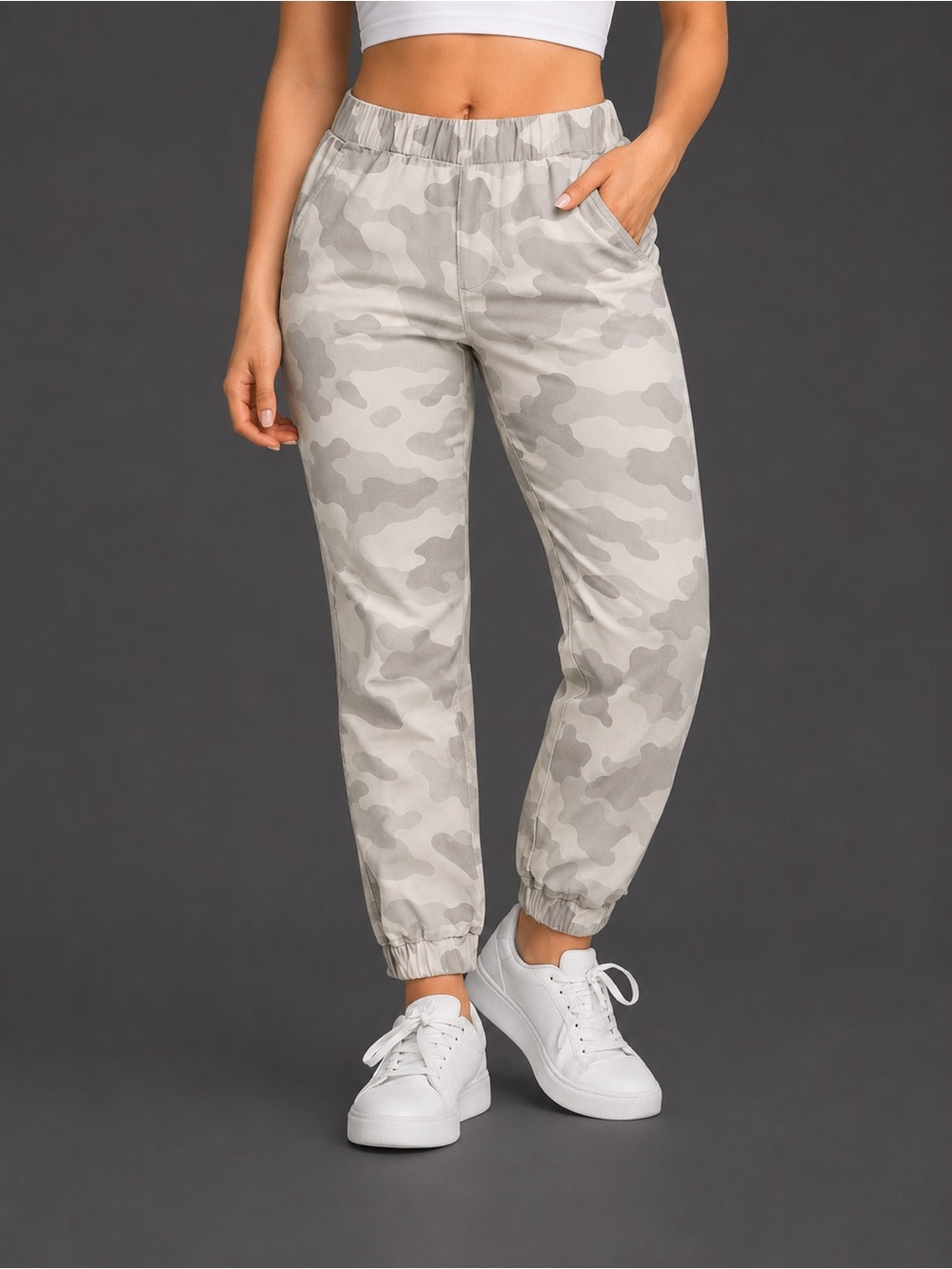 Light  Camo‎ Jogger Pants